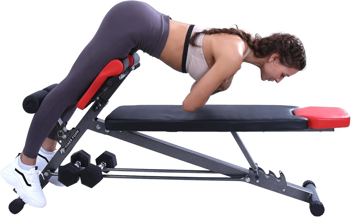 Test : finer Form banc de musculation réglable et multifonctionnel