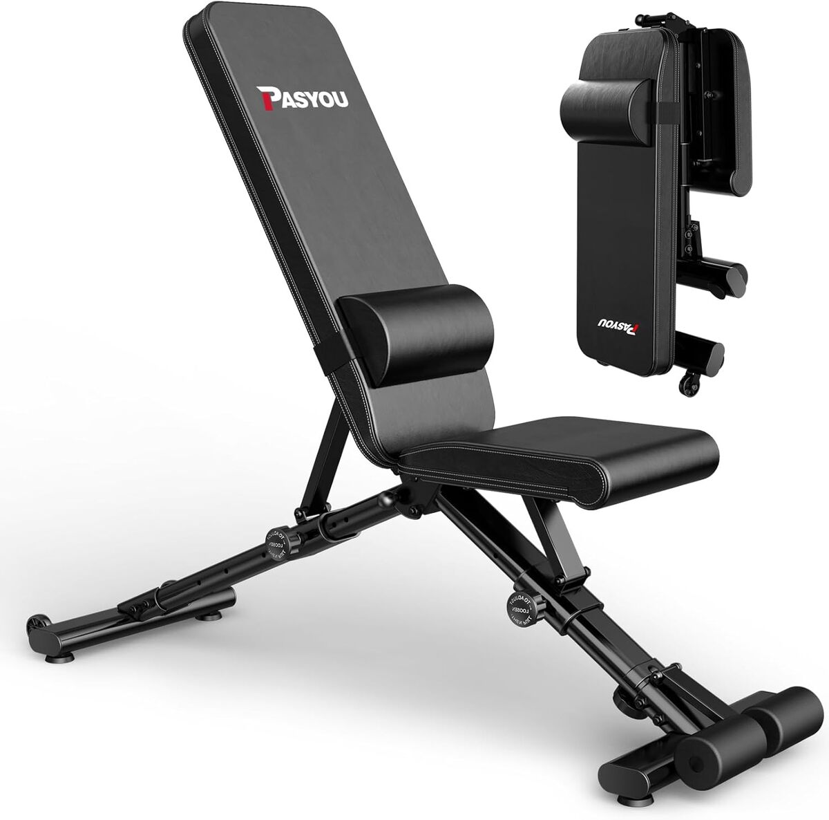 Test du banc de musculation PASYOU multifonction 400 kg