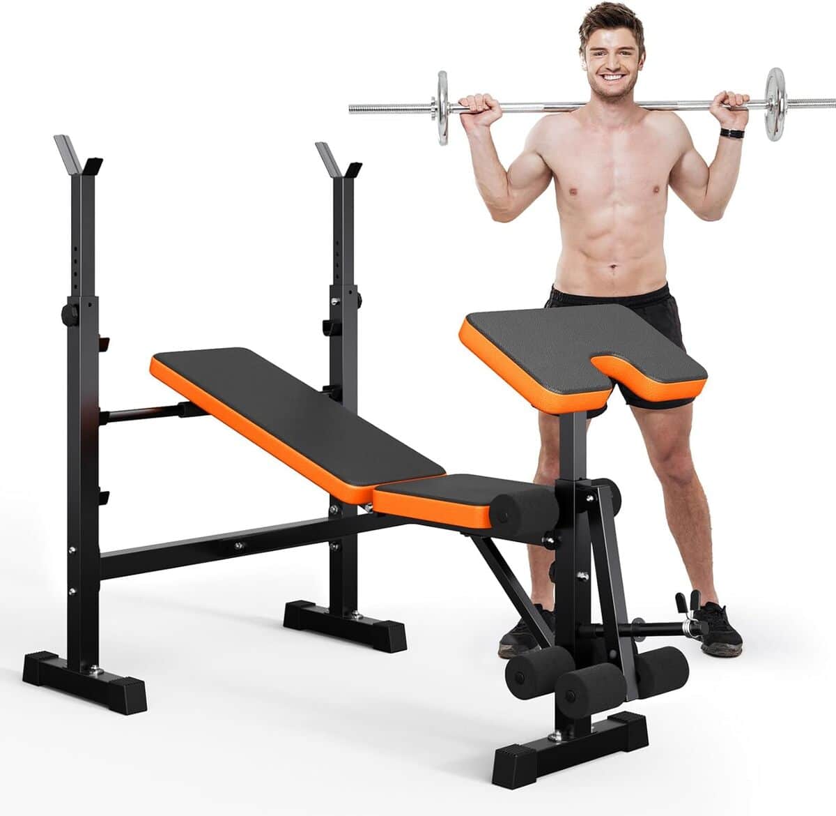 Test : yoleo banc de musculation multifonctionnel 6-en-1