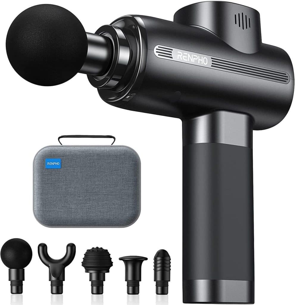 Test du pistolet de massage musculaire Renpho : puissance et silence assurés