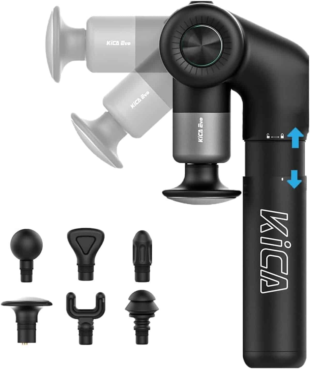 Test Kica EVO : pistolet de massage pro à bras réglable