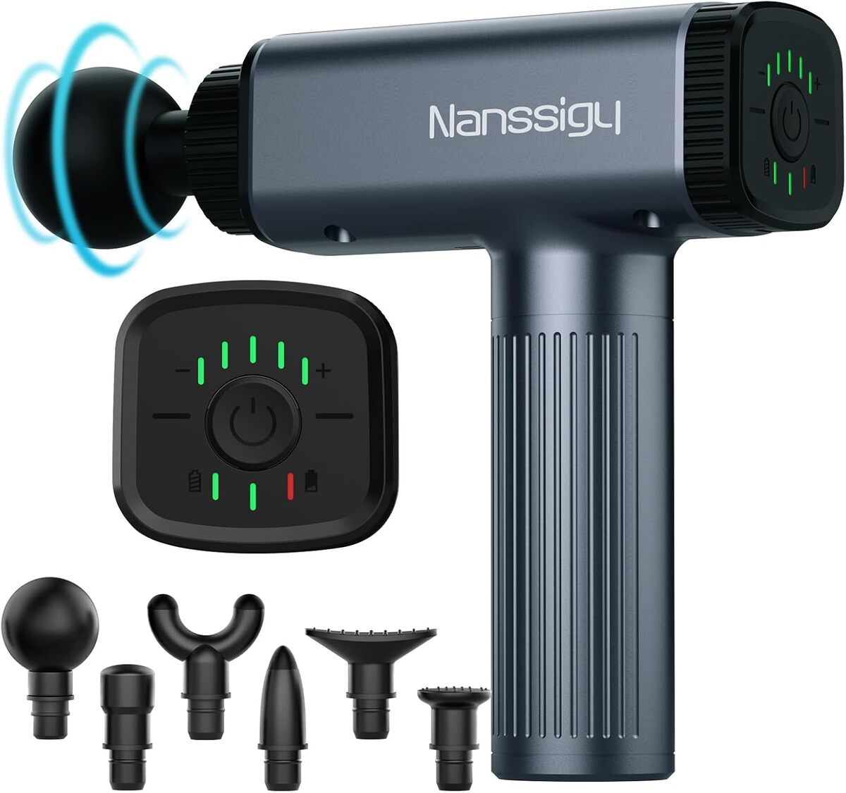 Test : pistolet de massage 5 vitesses et 6 têtes