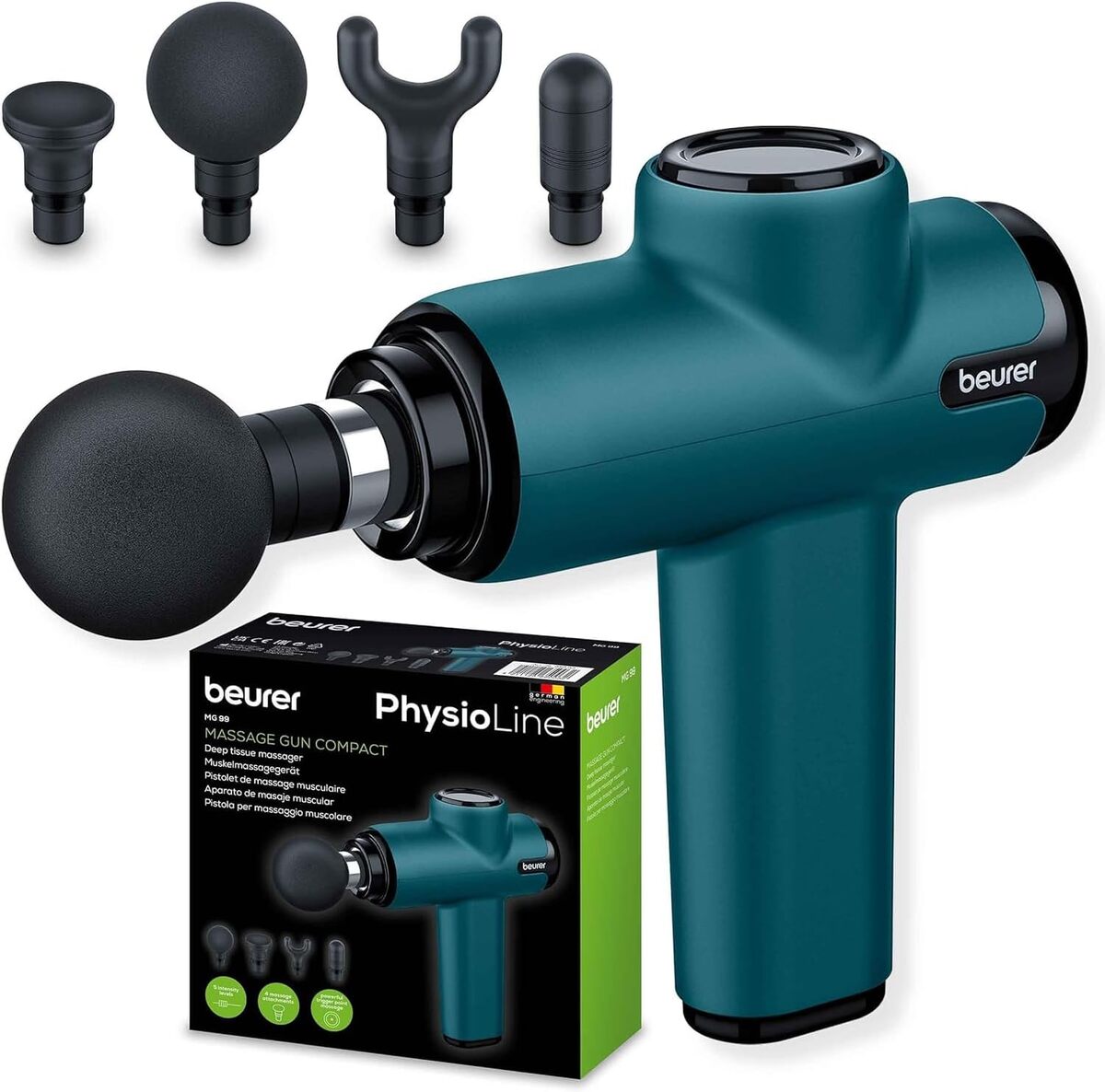 Test : pistolet de massage Beurer MG 99, puissance et maniabilité