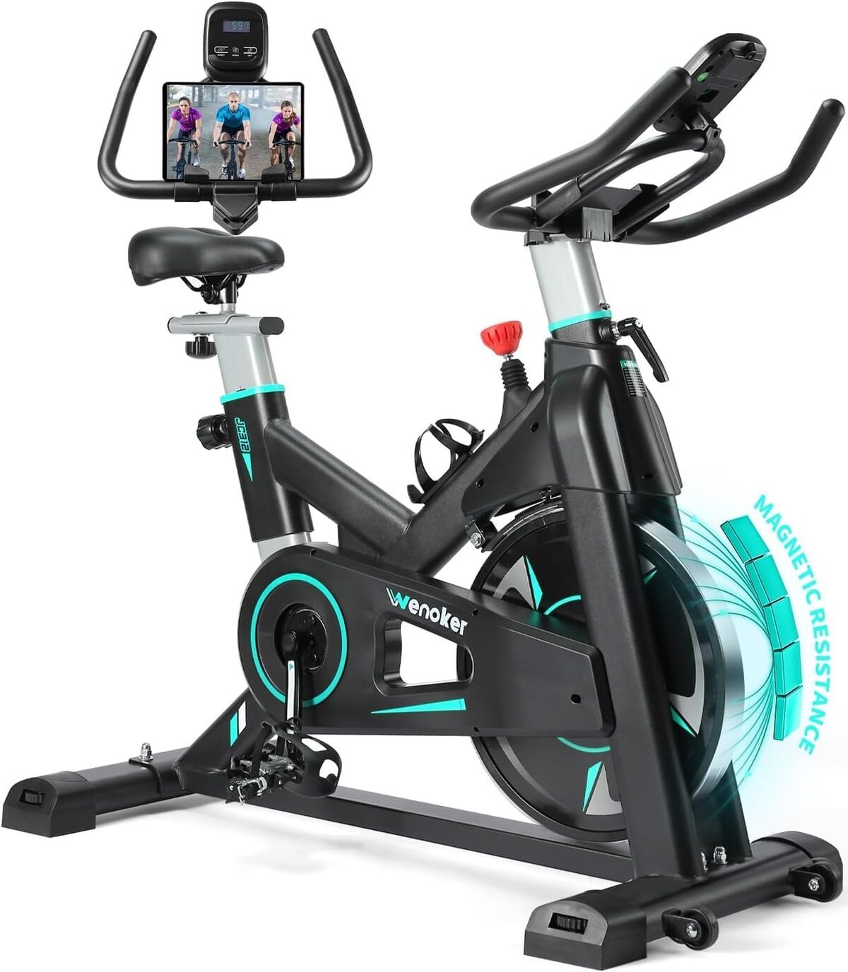 Test : vélo Wenoker spinning, résistance magnétique