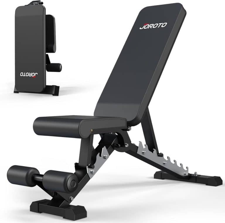 Physionics® Banc de Musculation Inclinable - pour Entraînement Complet du Corps, avec Dossier