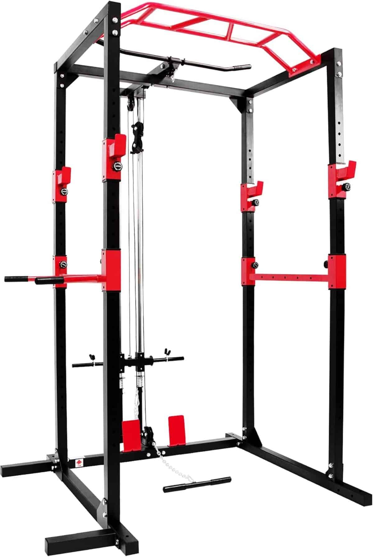 Test du banc de musculation Ultrasport Mixte avec cage à squats