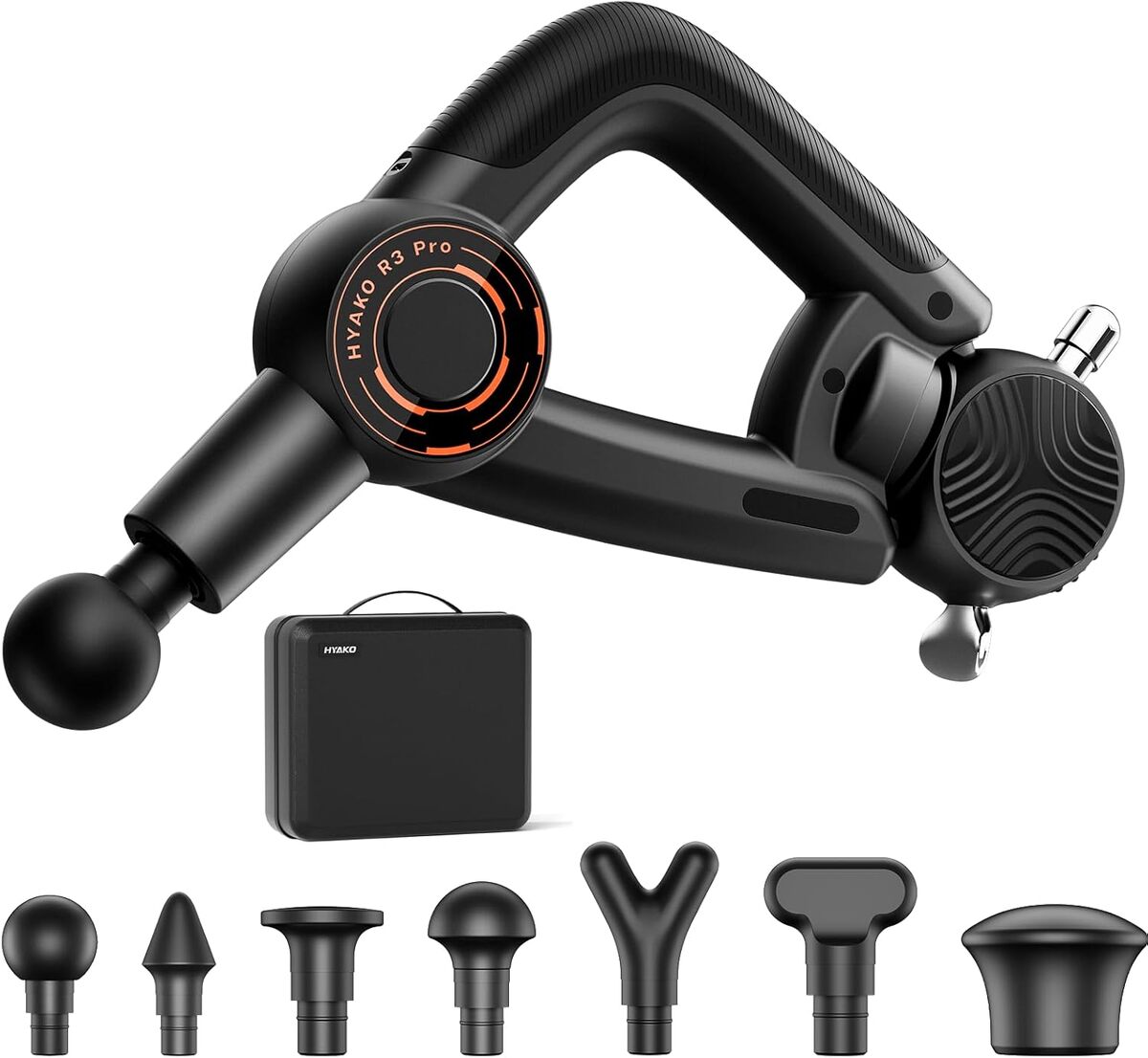 Test Hyako R3 Pro : pistolet de massage 3 en 1 à haute fréquence