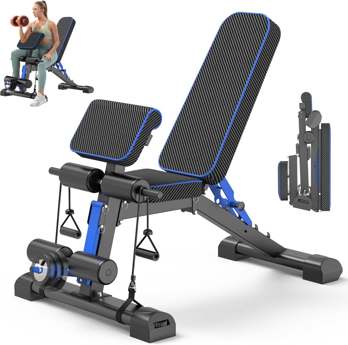 Test du banc musculation TXMO réglable avec extension de jambe