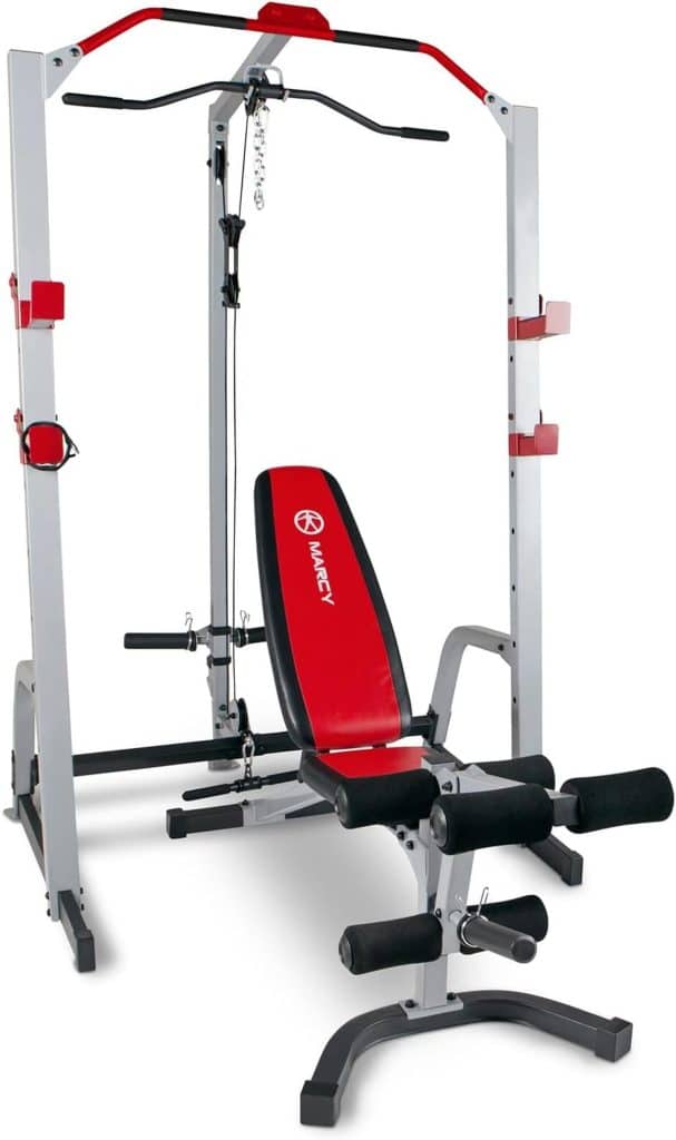 Test du Marcy Deluxe Power Rack MD-8851R : multifonction et performance