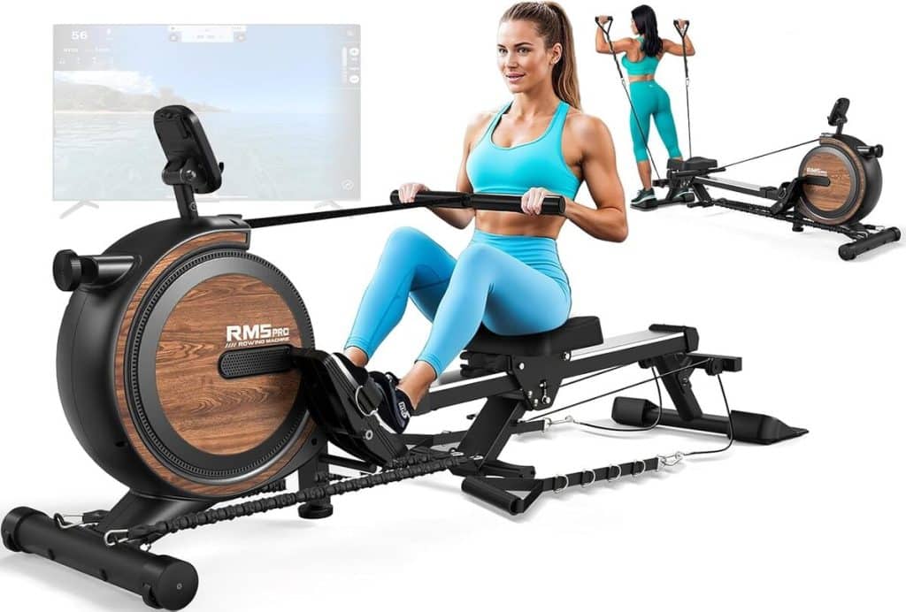 Test du rameur ORISYN : performance magnétique et technologie Bluetooth