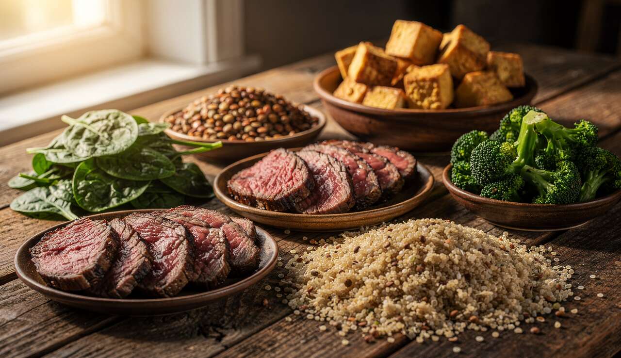 Aliments riches en fer pour optimiser vos séances de musculation