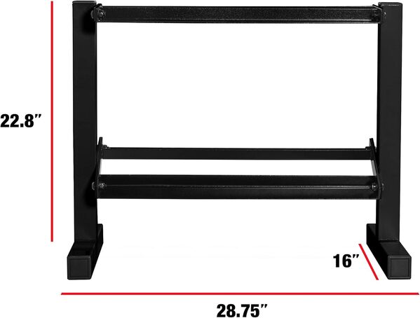 Cap Barbell Support d'haltères à deux niveaux
