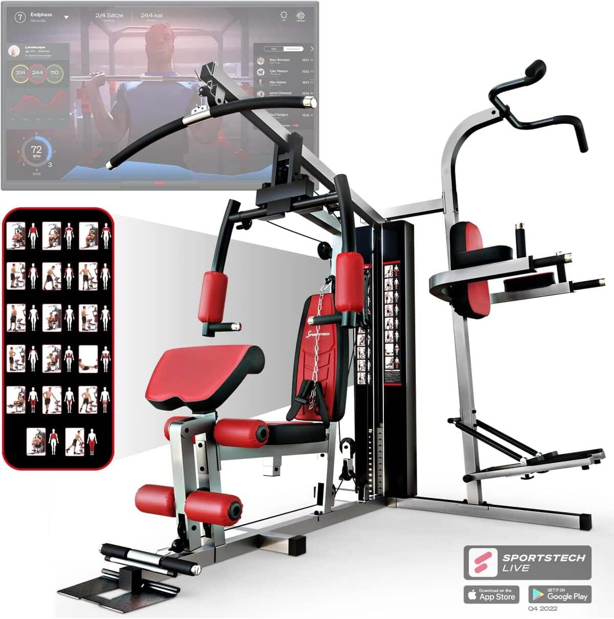 Test appareillage Musculation Sportstech HGX100/200/300 : performance et polyvalence