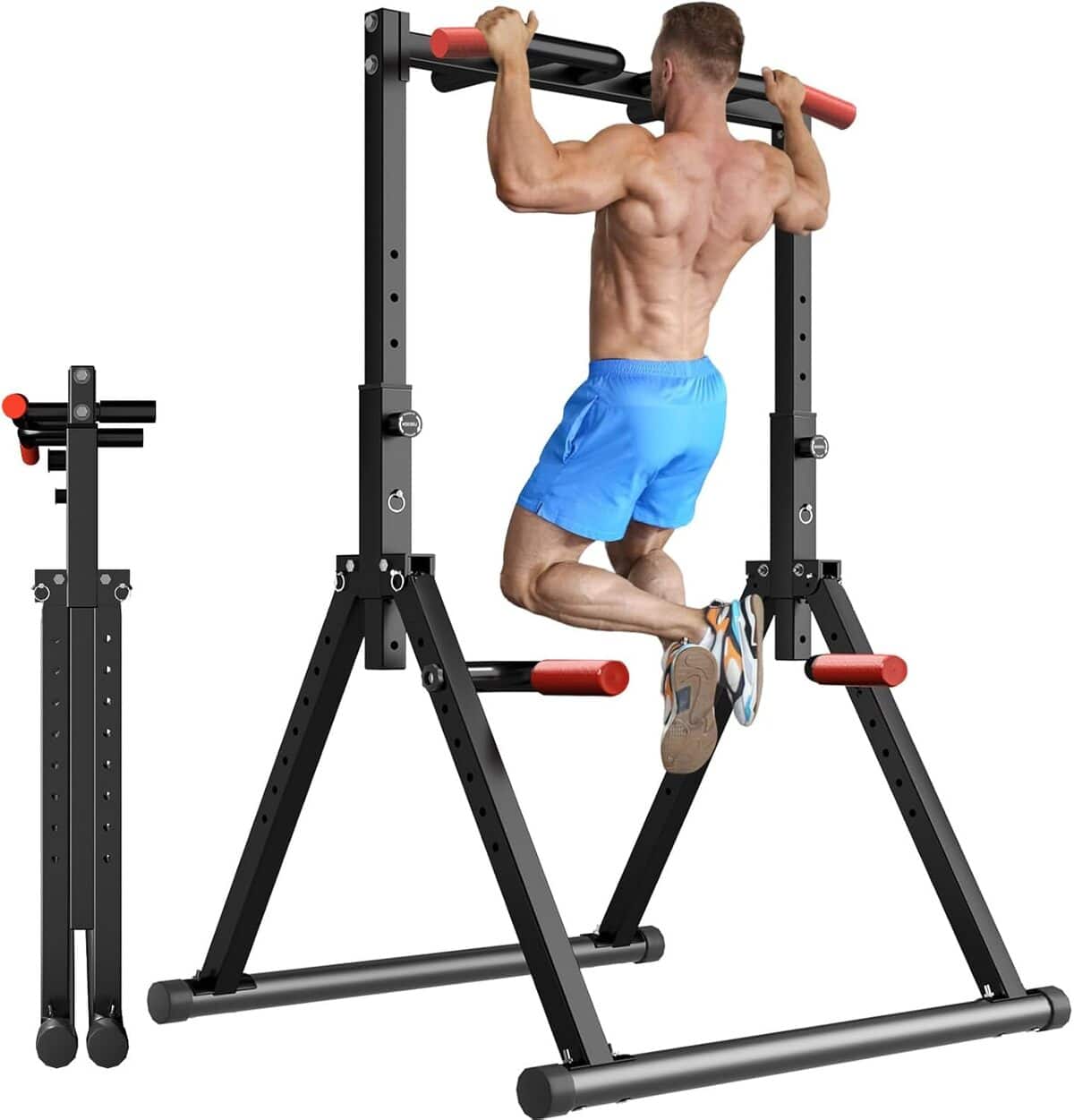 Test de la chaise romaine WATBKHE multifonction pour musculation à domicile