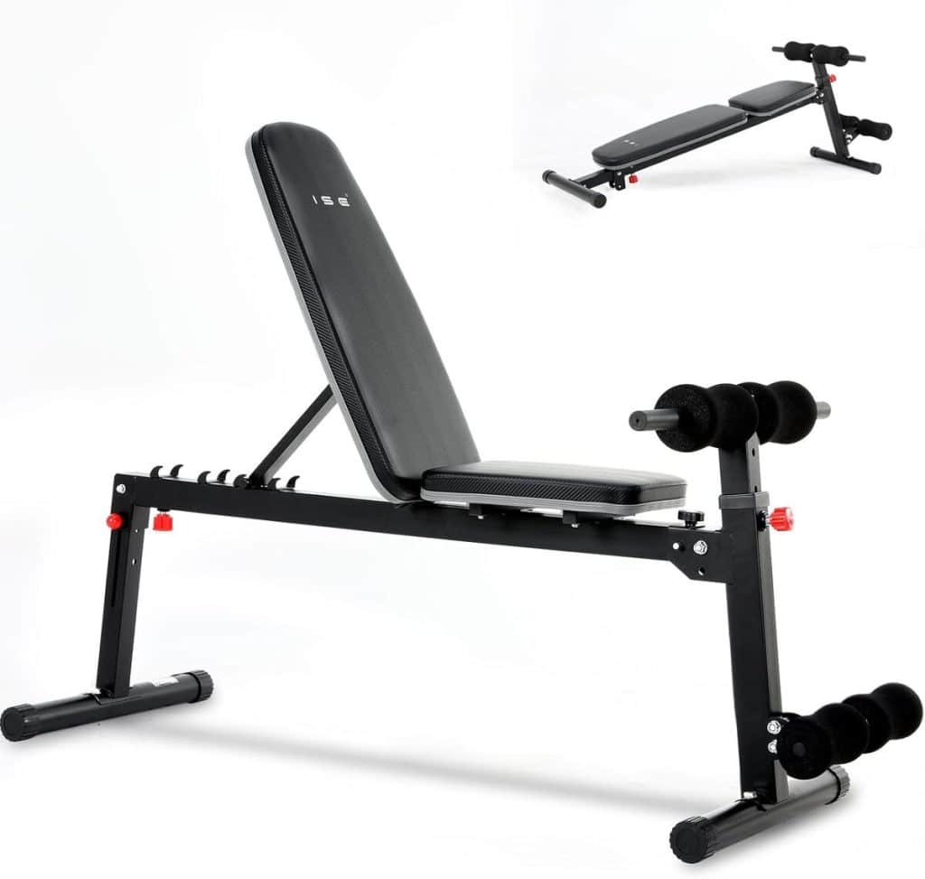 Test du banc de musculation ISE réglable 3-en-1