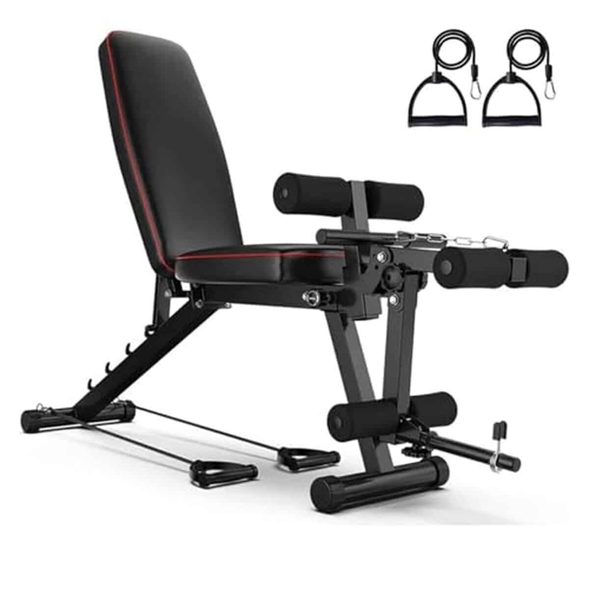 Test : banc de musculation GSKJJT inclinable et réglable 200 kg
