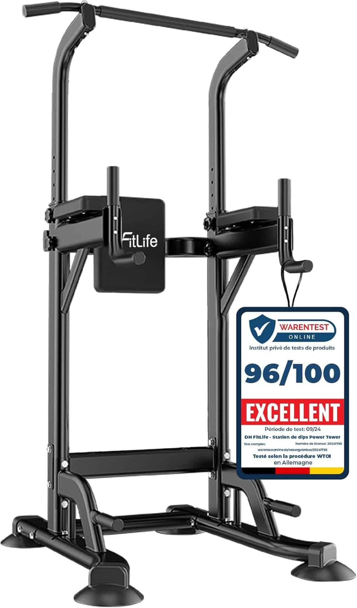 Test : dH FitLife Power Tower, station musculation tout-en-un