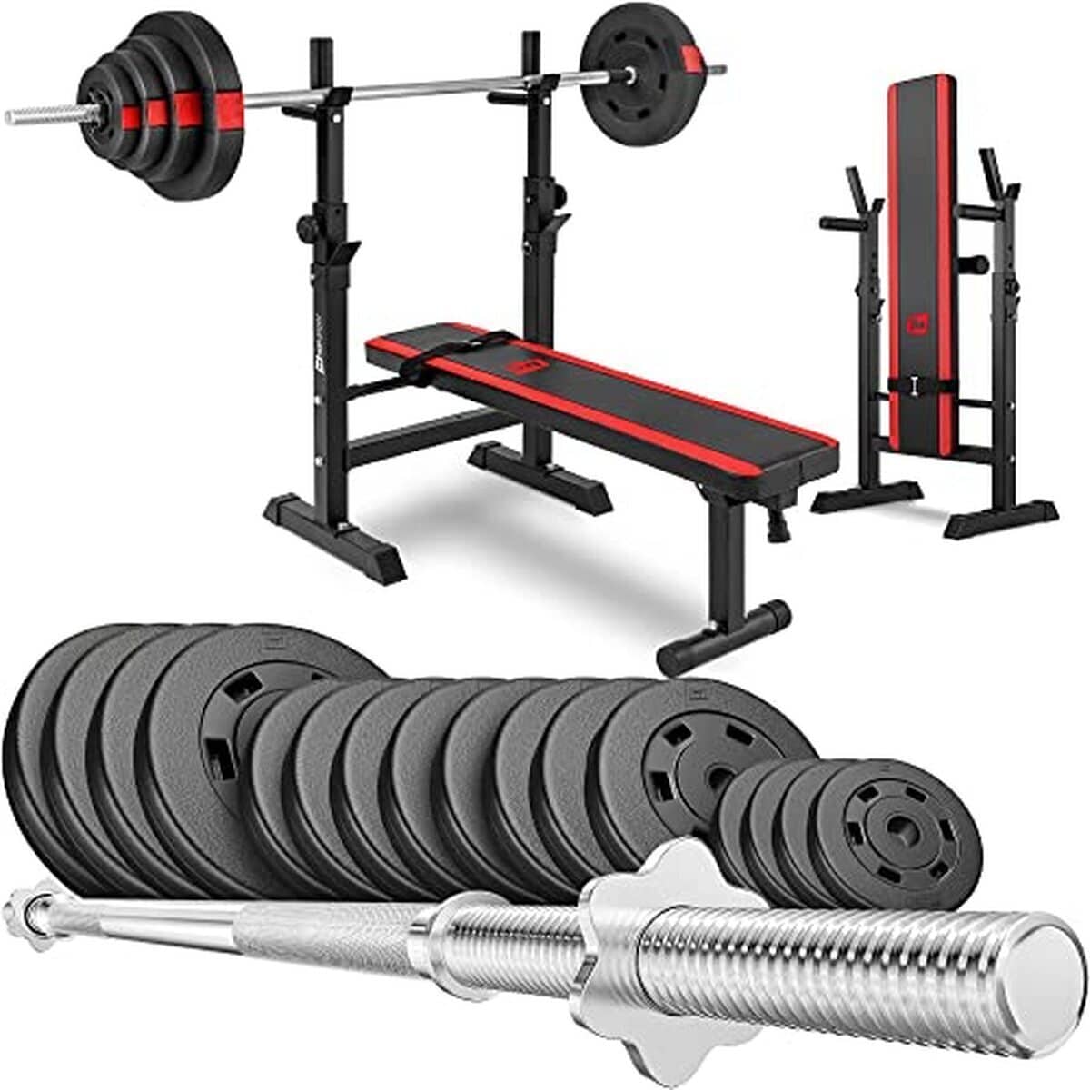 Test du banc de musculation pliable HOP-SPORT HS-1080 : entraînement complet à domicile