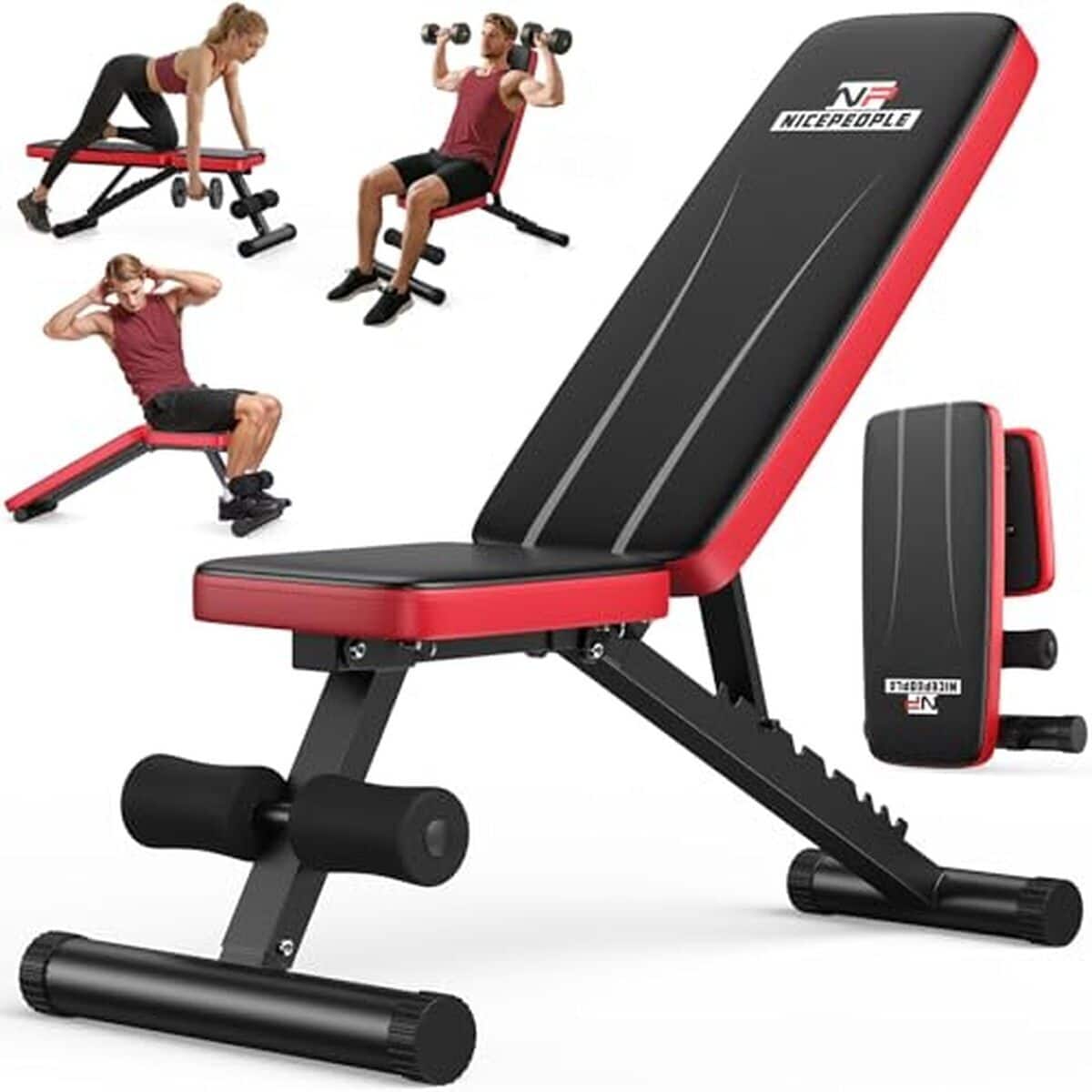 Test du banc de musculation réglable NICEPEOPLE