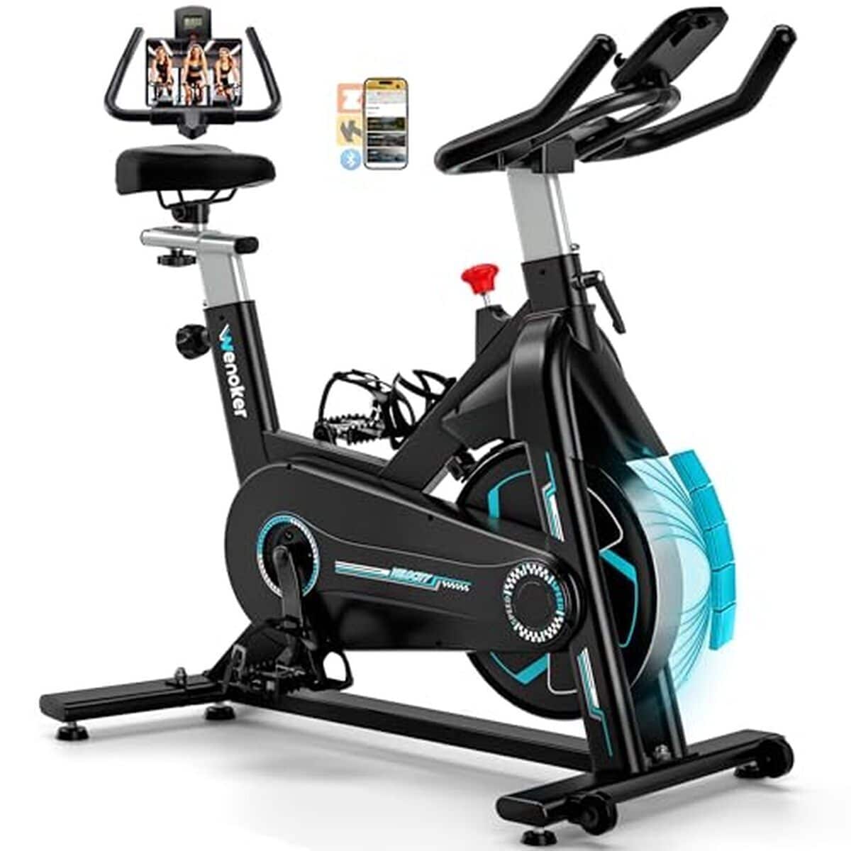 Test du vélo d'appartement Wenoker : confort et technologie
