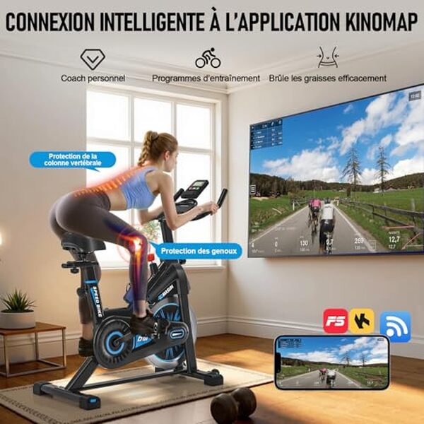 Découvrez notre test complet du vélo d'appartement DMASUN : avantages, inconvénients et conseils d'utilisation pour un entraînement réussi à domicile