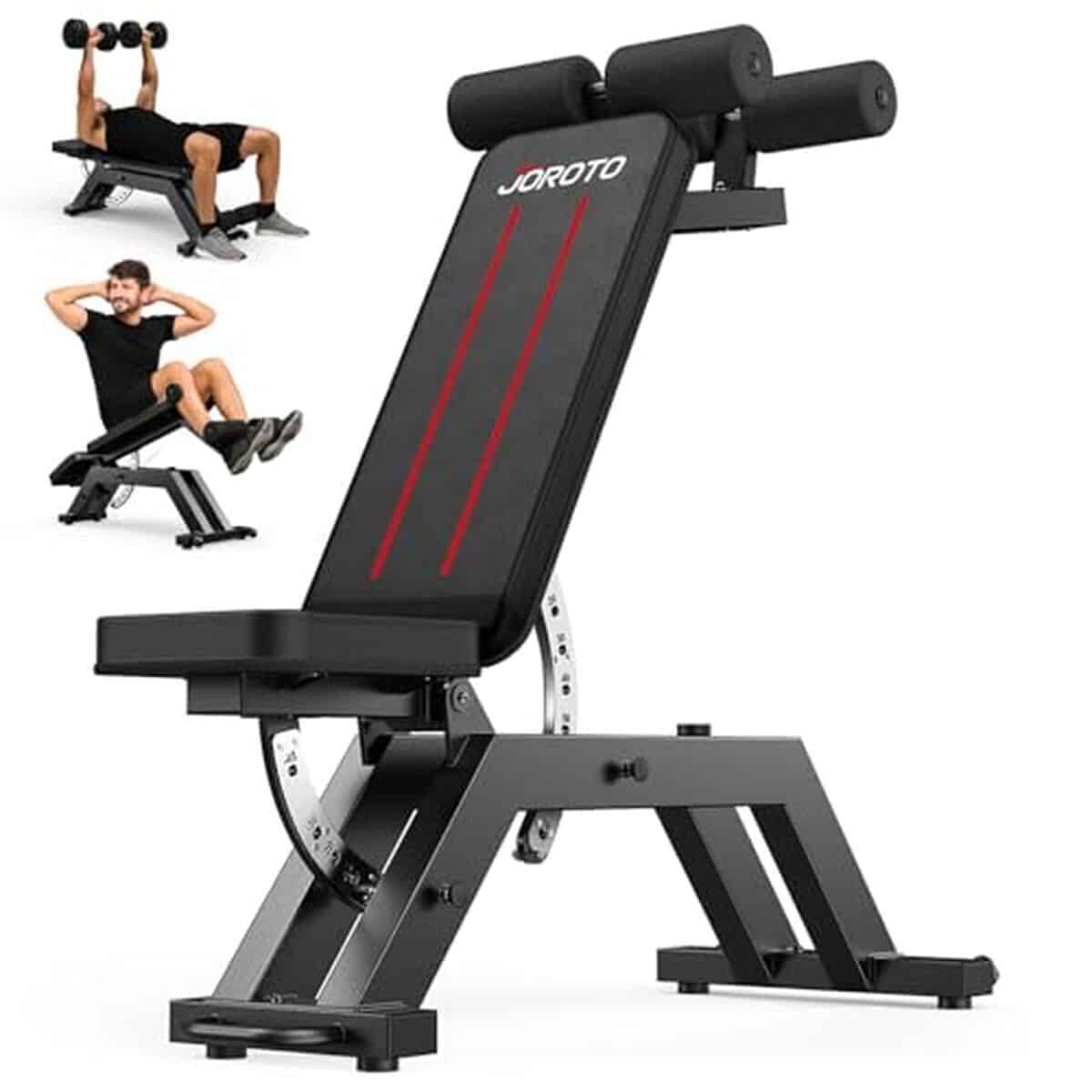 Test banc de musculation JOROTO MD70 : polyvalence et puissance