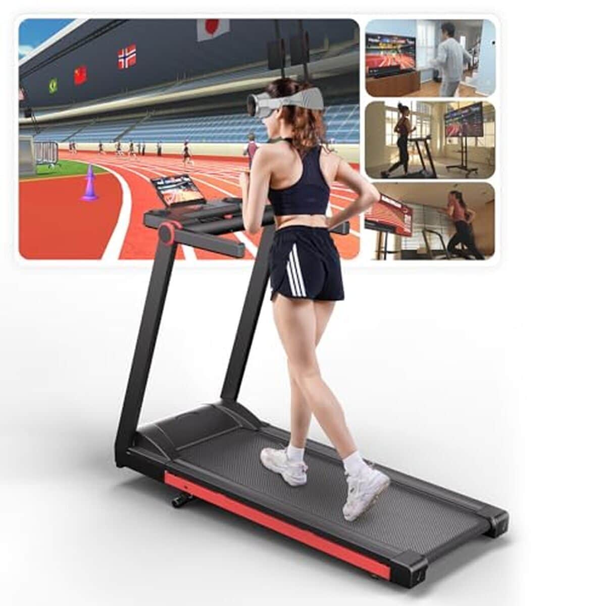 Test DeerRun Raceable : tapis de course pliable avec AI et compatibilité portable