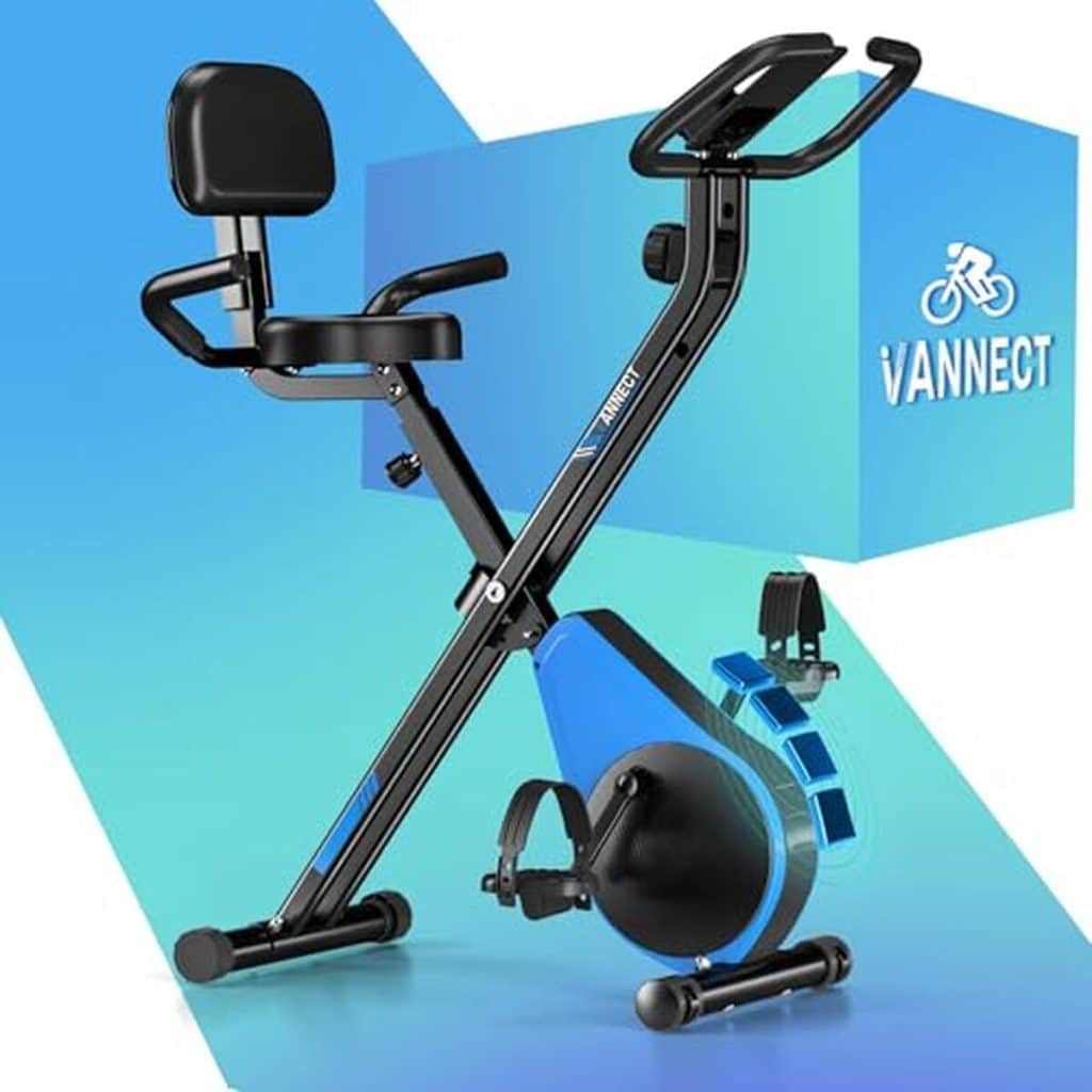 Test du vélo d'appartement pliable Vannect : 16 niveaux de résistance