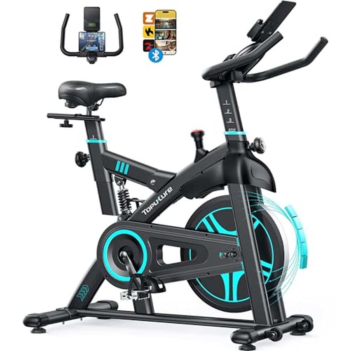 Test du vélo d'appartement Toputure : confort et connectivité au rendez-vous