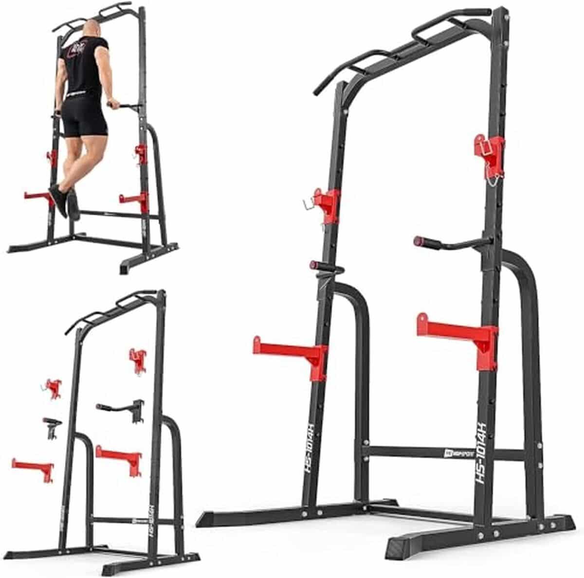 Test : station de musculation Hop-Sport HS-1014K avec dips et traction