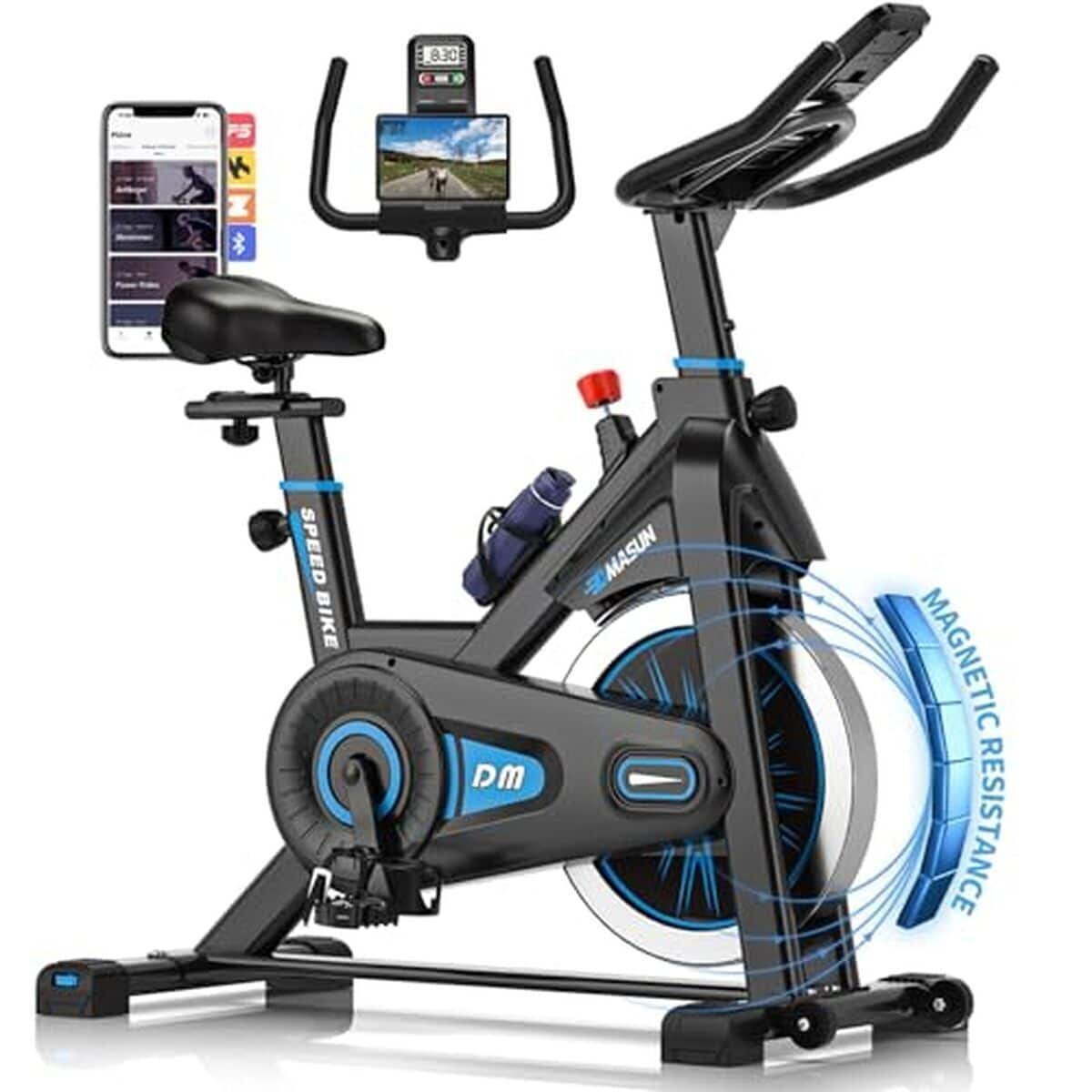 Test : vélo d'appartement DMASUN magnétique et silencieux