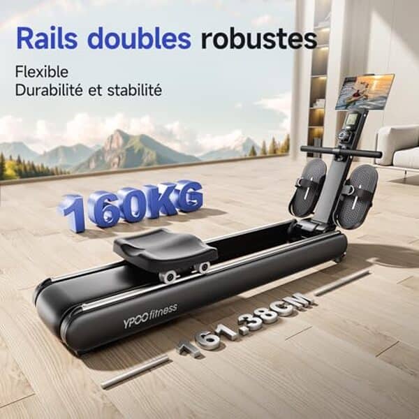 Découvrez notre analyse détaillée du rameur pliable élite YPOO : évaluation de ses performances, du confort et du silence lors de l'utilisation pour un entraînement optimal chez vous.