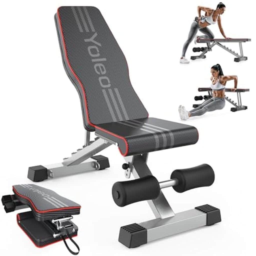 Test : banc de musculation Yoleo pliable et réglable