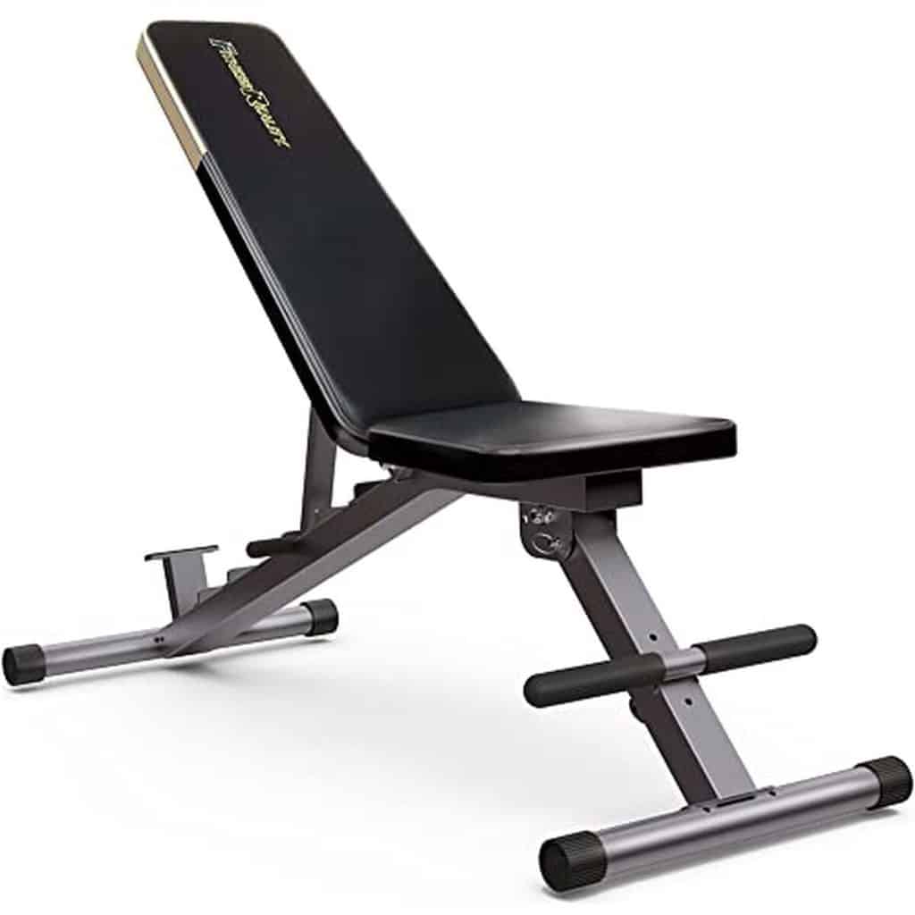 Test du Fitness Reality Super Max 1000 : banc pliable 363 kg, 12 positions