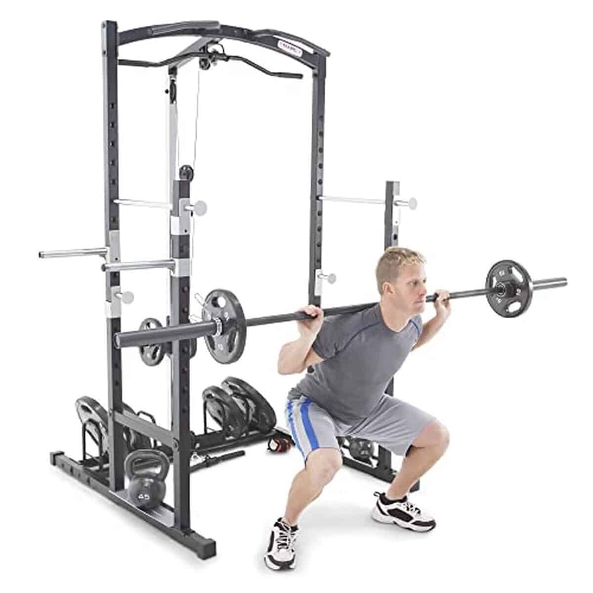 Test du power cage Marcy MWM-7041 : station de musculation polyvalente