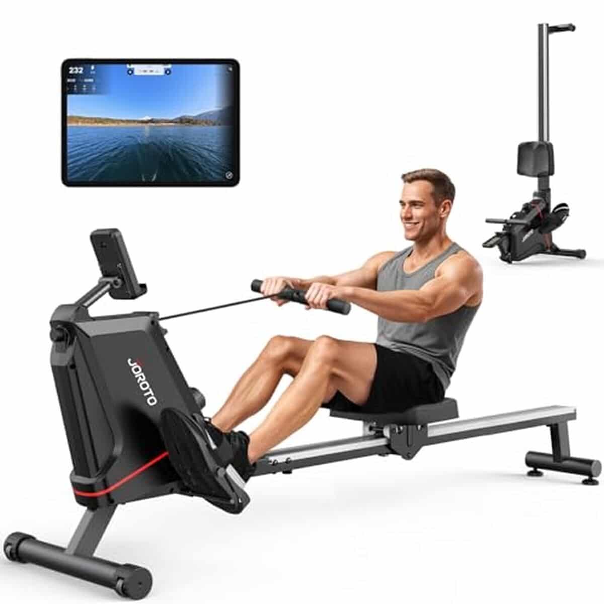 Test du rameur Joroto : musculation silencieuse à domicile