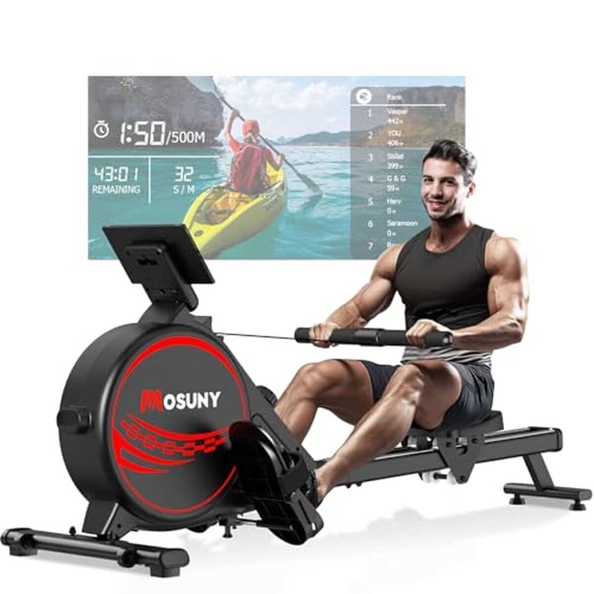 Test rameur Mosuny : efficacité magnétique et silence