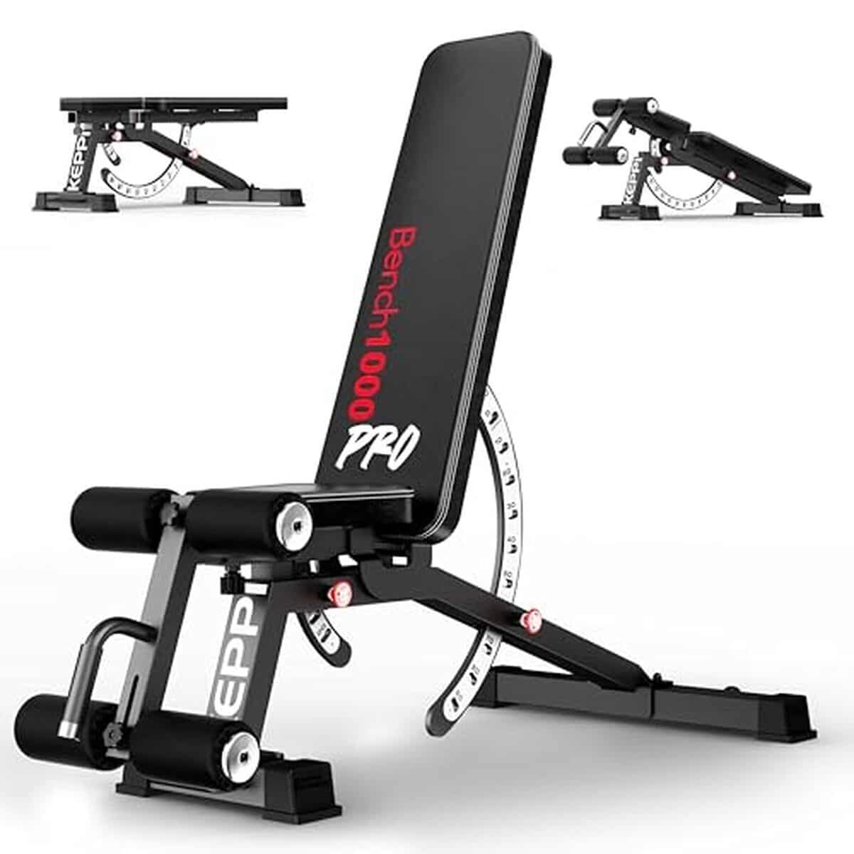Test Du Banc Bench1000 Pro De Keppi : musculation à domicile