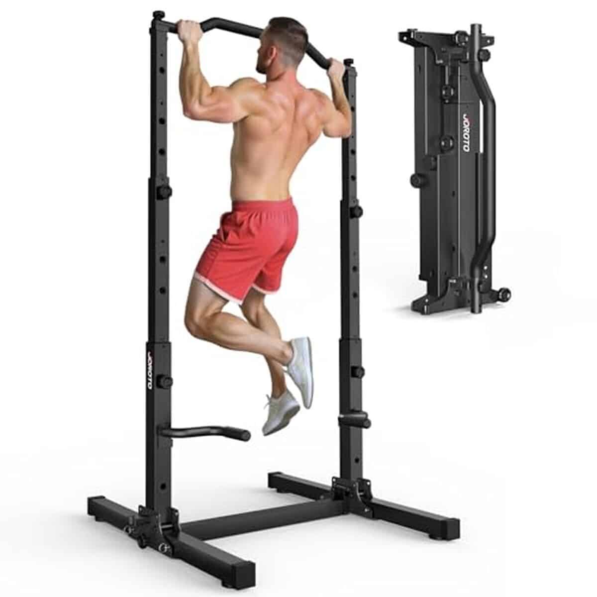 Test : joroto Power Tower 5 en 1, station de musculation pliable