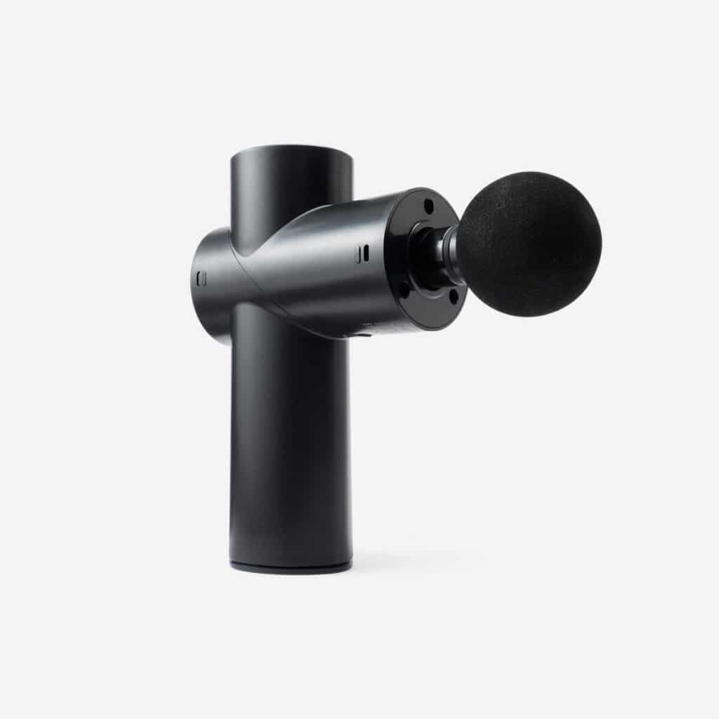 Test Decathlon : mini pistolet de massage 10 mm 4 embouts