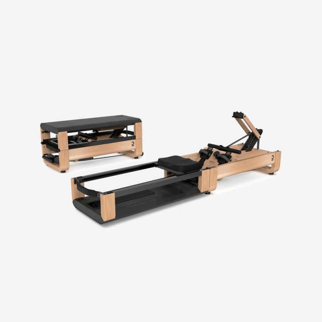 Test : rameur Woodrower 3 en 1 connecté de Decathlon